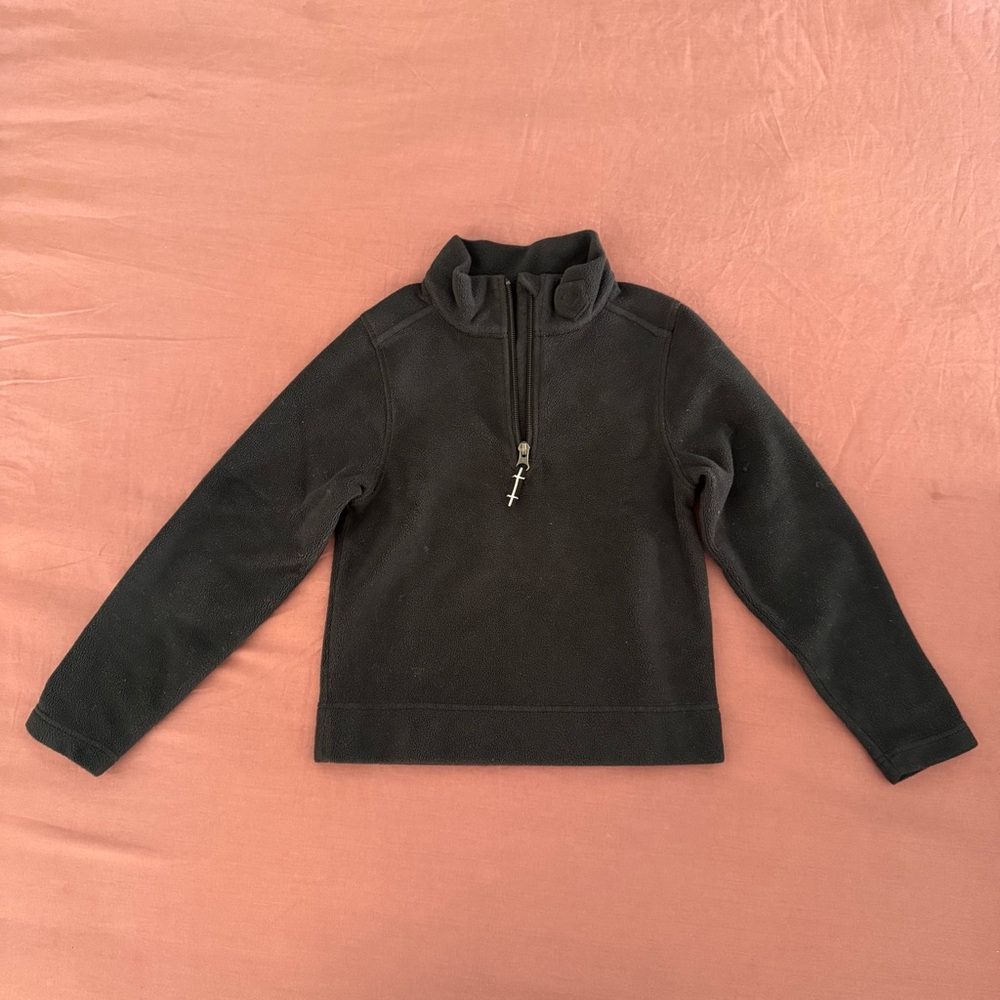 Obermeyer Black Kids fleece sweater